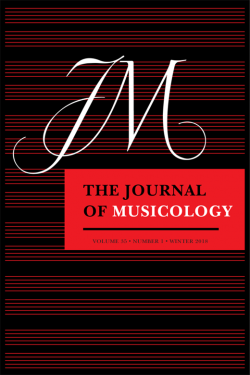 Journal of Musicology 35/1
