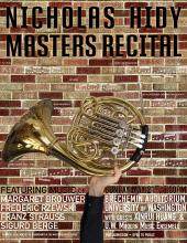 Nicholas Hidy recital flier