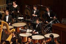 Percussion section