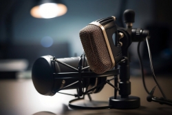 microphones in a studio