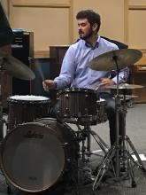 Remy Morritt, jazz studies student