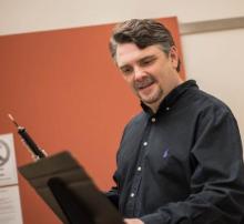 Russ DeLuna, French horn. Photo: courtesy the artist. 