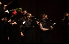 Singing through the pandemic: UW Choirs celebrate a year back from the pandemic