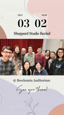 Sheppard Studio Recital