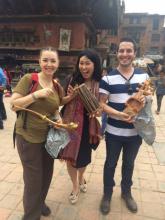 Music Ed students in Katmandu, Nepal.