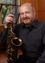 Saxophonist Michael Brockman
