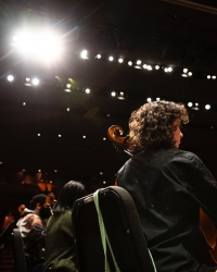 UW Symphony Orchestra in rehearsal (Mark Stone/UW Photography).