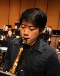 Wind Ensemble in rehearsal at Meany Hall (Photo: UW Photography).