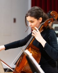 Baroque Ensemble in rehearsal (Photo Raymond Smith/UW Photography).