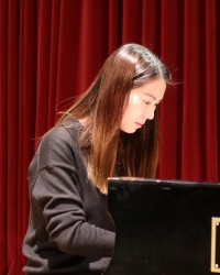 UW piano students present quarterly recitals in Brechemin Auditorium (Photo: Madelyn Harris).