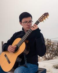 Alumnus Max Shaffer (’20 BM, Classical Guitar) has released his first album. Max Shaffer