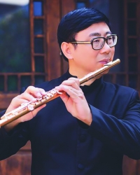 Zhao-Rong "Peter" Chen, flute