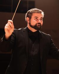DMA conducting student Corey Jahlas