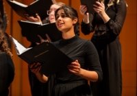 UW choral singer