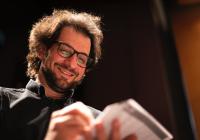 Doctoral student Daren Weissfisch (DMA, Orchestral Conducting). Photo: UW Photography.