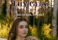 Lily Gebs recital flyer