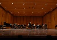 Bonnie Whiting directs the UW Percussion Ensemble