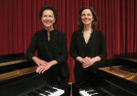 Pianists Robin McCabe and Rachelle McCabe (Photo: Joanne DePue)