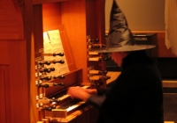 Halloween Organ Concert Witch