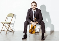 Guest violinist Cameron Daly