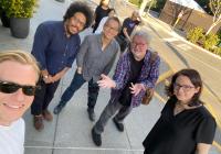 IMPFEST guests with Jazz Studies faculty