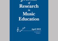 Journal of Research in Music Education volume 60