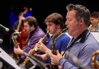 Stuart MacDonald performs with the UW Big Band