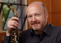 Saxophonist Michael Brockman