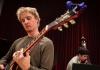 Student jazz guitarist (Mark Stone photo).