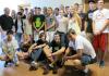 Professor Tom Collier and students