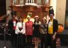 Participants in the Halloween Organ Concert