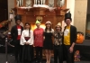 Participants in the Halloween Organ Concert