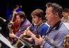 Stuart MacDonald performs with the UW Big Band