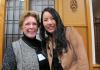 The late Patti Marsh with one of her scholarship students, Jae-in Shin.