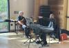 John-Carlos Perea and Marc Seales perform at the UW Intellectual House.