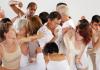 Dancers rehearsing The Rite of Spring