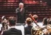 Timothy Salzman directs the UW Wind Ensemble.