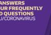 Coronavirus FAQ graphic