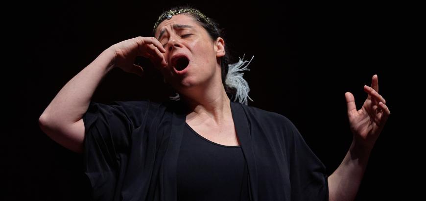 Vocal Theatre Workshop participants (Photo: Steve Korn).