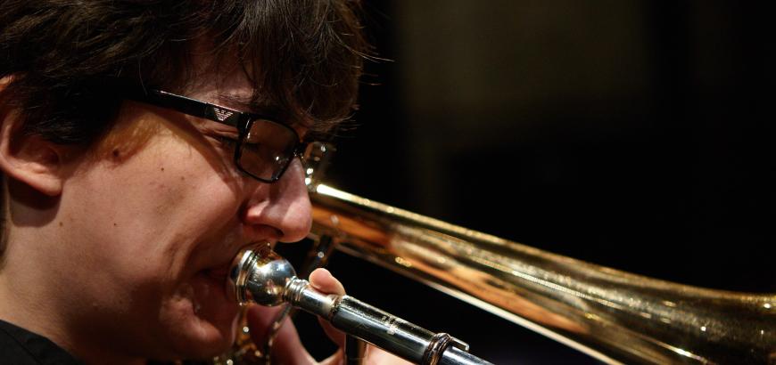 Small jazz combos perform in Brechemin on May 16 (photo: Steve Korn).