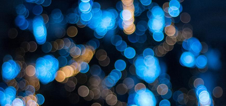 Blue lights