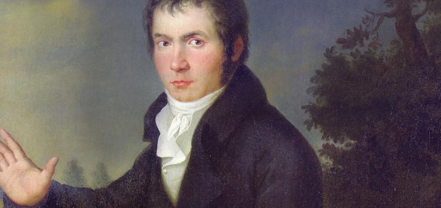 Ludwig van Beethoven 1804/05 by Joseph Willibrord Mähler