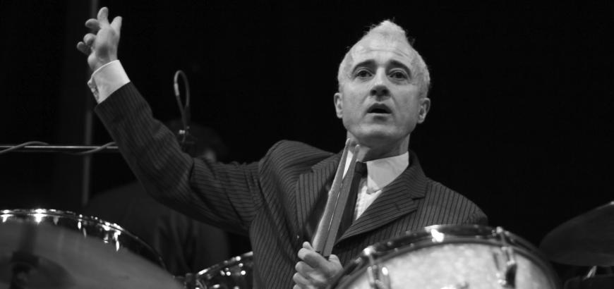 Bobby Previte, drums (photo: Kate Previte)