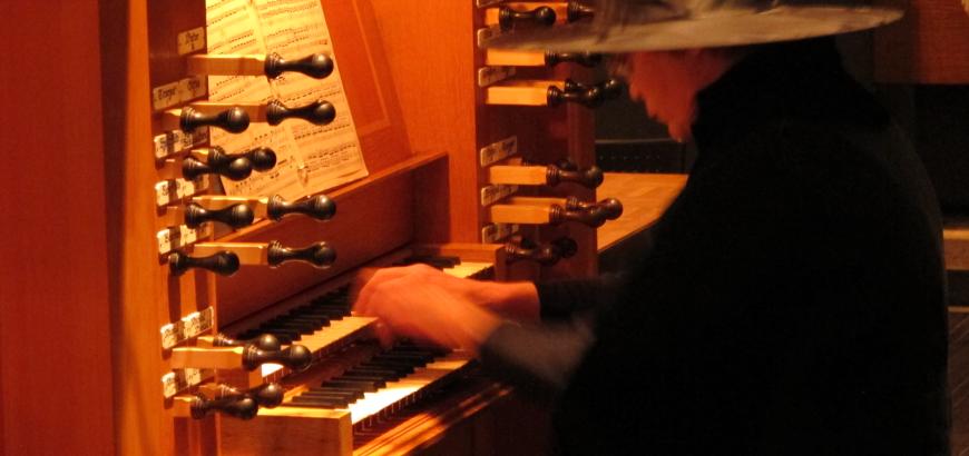 Halloween Organ Concert Witch