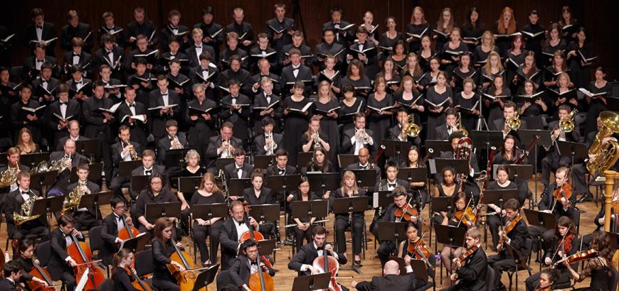 Combined choirs