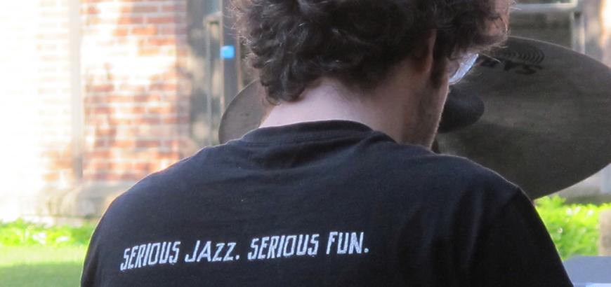 Jazz drummer