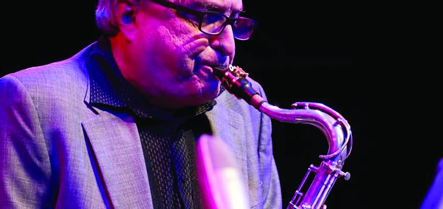 George Garzone performs with UW Music faculty in March and April.
