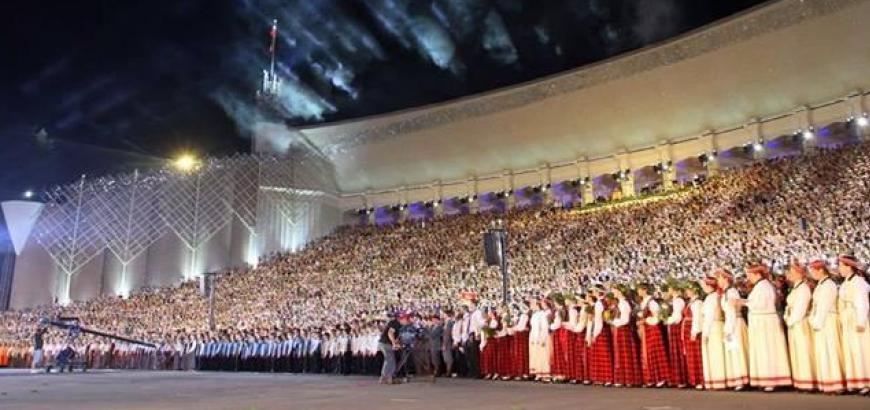 Latvian Song Festival Mass Choir 2013