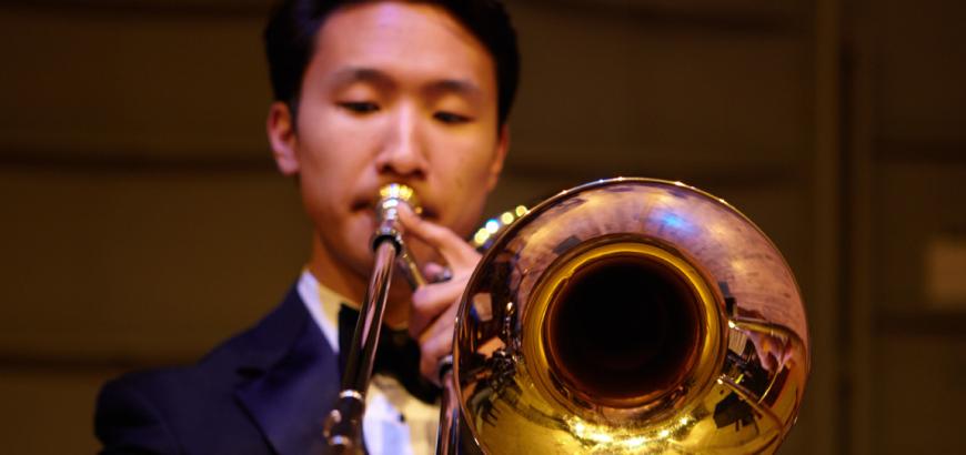 Trombone player