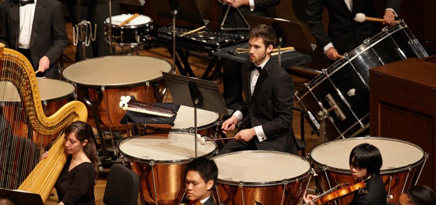 Percussion section
